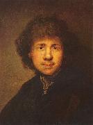 REMBRANDT Harmenszoon van Rijn Bust of Rembrandt. painting